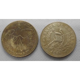 GUATEMALA 1 Quetzal 2001