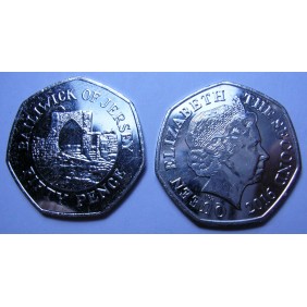JERSEY 50 Pence 2016