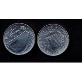 SAN MARINO 2 Lire 1981 La Pace