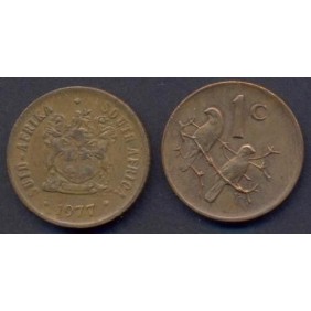 SOUTH AFRICA 1 Cent 1977