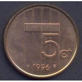 NETHERLANDS 5 Cents 1996