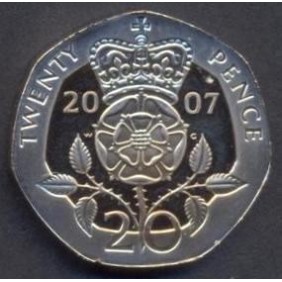 GREAT BRITAIN 20 Pence 2007...