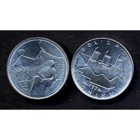 SAN MARINO 2 Lire 1976 Beni...
