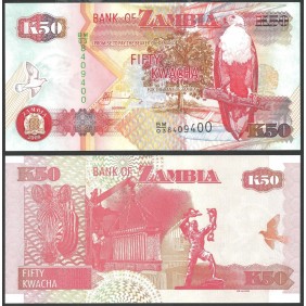 ZAMBIA 50 Kwacha 2008