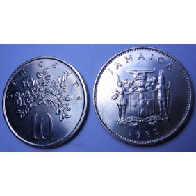 JAMAICA 10 Cents 1982