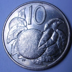 COOK ISLANDS 10 Cents 1992