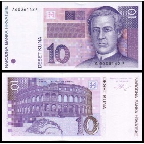 CROATIA 10 Kuna 1993