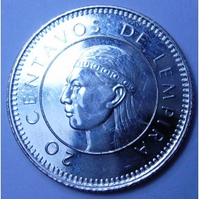 HONDURAS 20 Centavos 1996
