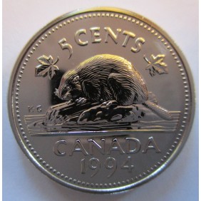 CANADA 5 Cents 1994 Specimen