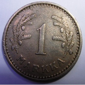 FINLAND 1 Markka 1936