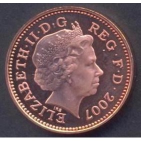GREAT BRITAIN 1 Penny 2007...