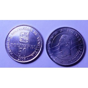 VENEZUELA 50 Bolivares 2016