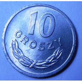 POLAND 10 Groszy 1967