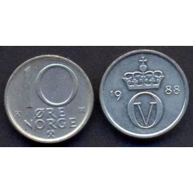 NORWAY 10 Ore 1988
