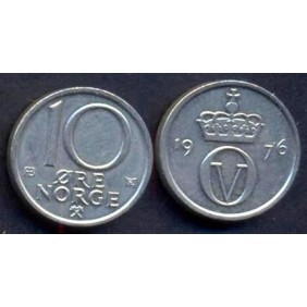 NORWAY 10 Ore 1976