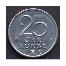 NORWAY 25 Ore 1979