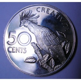 GUYANA 50 Cents 1976...