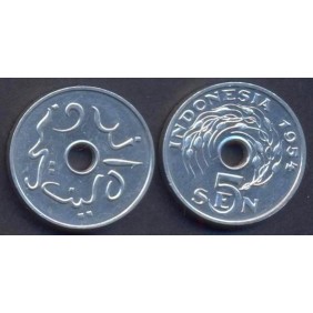 INDONESIA 5 Sen 1954
