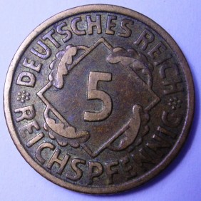 GERMANY WEIMAR REPUBLIC 5...