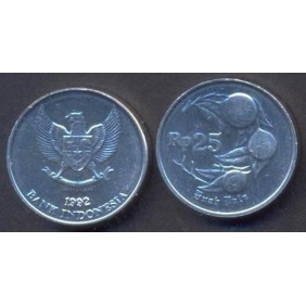 INDONESIA 25 Rupiah 1992