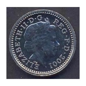 GREAT BRITAIN 5 Pence 2001