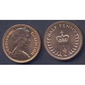 GREAT BRITAIN 1/2 Penny 1982