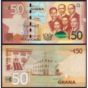 GHANA 50 Cedis 2016