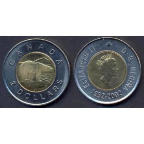 CANADA 2 Dollars 2002...