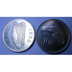 IRELAND 10 Pence 1999