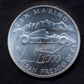 SAN MARINO 1000 Lire 1989...
