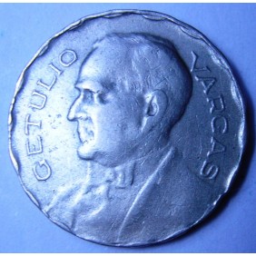 BRAZIL 200 Reis 1938 G. Vargas