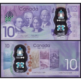 CANADA 10 Dollars 2017...