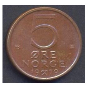 NORWAY 5 Ore 1979