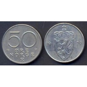NORWAY 50 Ore 1978