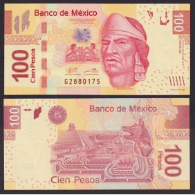 MEXICO 100 Pesos 24.04.2013...