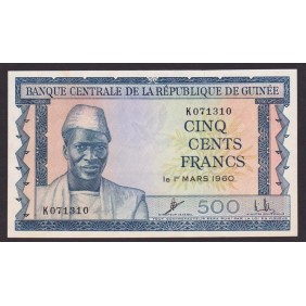 GUINEA 500 Francs 1960
