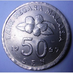MALAYSIA 50 Sen 1997