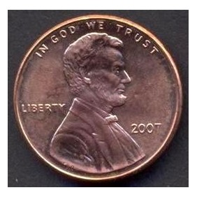 USA 1 Cent 2007 Lincoln
