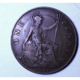 GREAT BRITAIN 1 Penny 1915