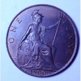 GREAT BRITAIN 1 Penny 1900