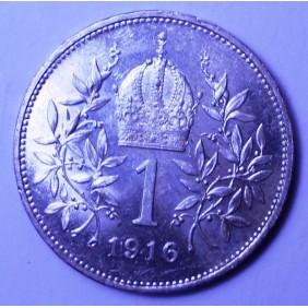 AUSTRIA 1 Corona 1916 AG