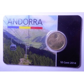 ANDORRA 10 Euro Cent 2014...
