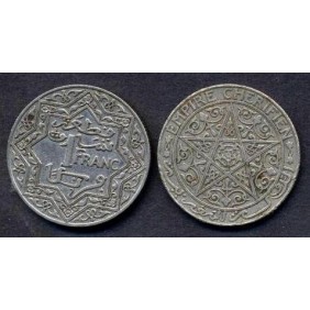 MOROCCO 1 Franc nd (1921)