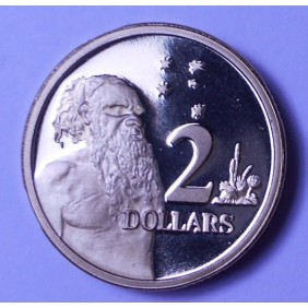 AUSTRALIA 2 Dollars 1991...