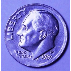 USA Roosevelt Dime 1989...