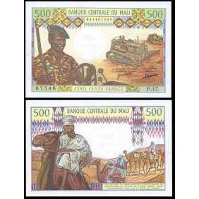 MALI 500 Francs 1973