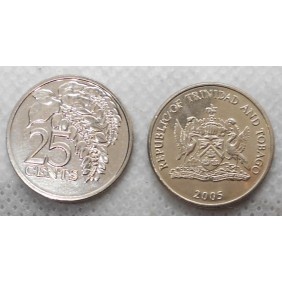TRINIDAD & TOBAGO 25 Cents...