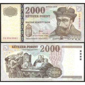 HUNGARY 2000 Forint 2007