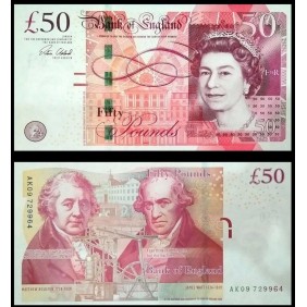 GREAT BRITAIN 50 Pounds...