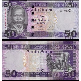 SOUTH SUDAN 50 Pounds 2017